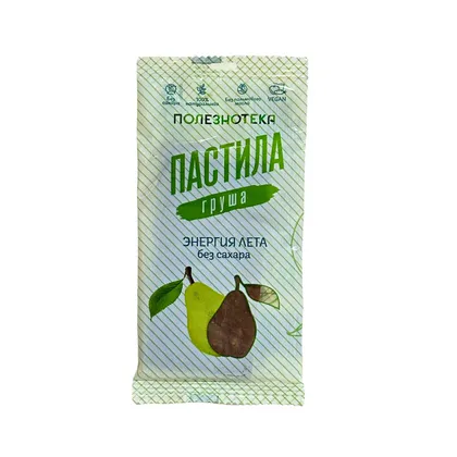 Полезнотека Пастила Груша 1шт