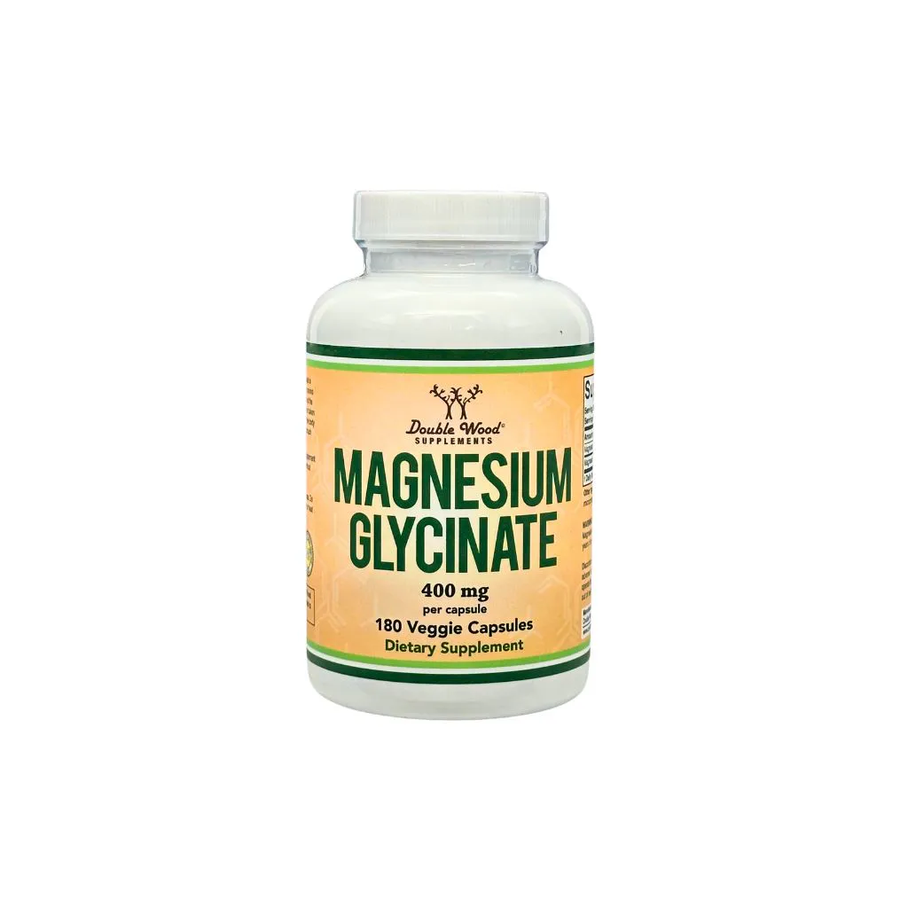 Double Wood Magnesium Glycinate 400mg 180cap thumbnail 1