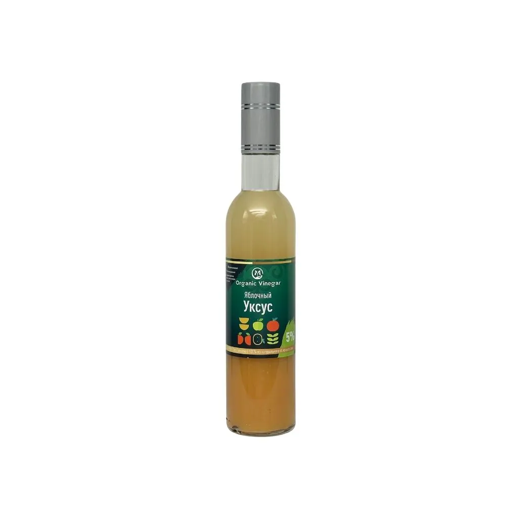20% Organic Vinegar Яблочный уксус 500мл thumbnail 1
