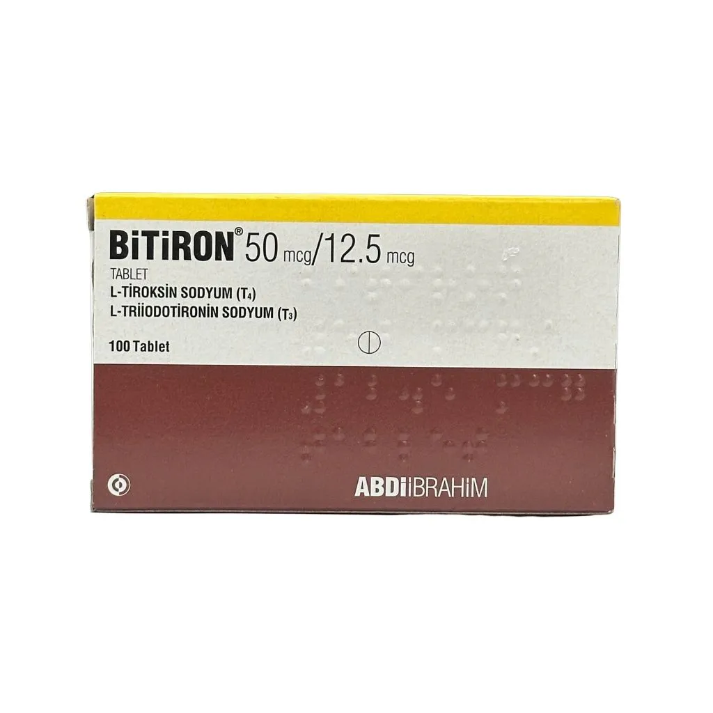 BiTiRon 50 mcg/12.5 mcg 100 таб thumbnail 1