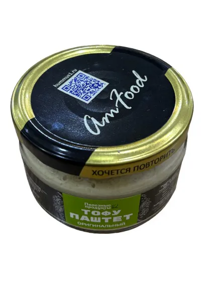 20% Полезные продукты Тофу-паштет оригинальный 200гр