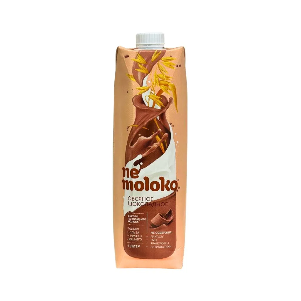 Nemoloko Напиток Овсяный шоколадный 1литр thumbnail 1