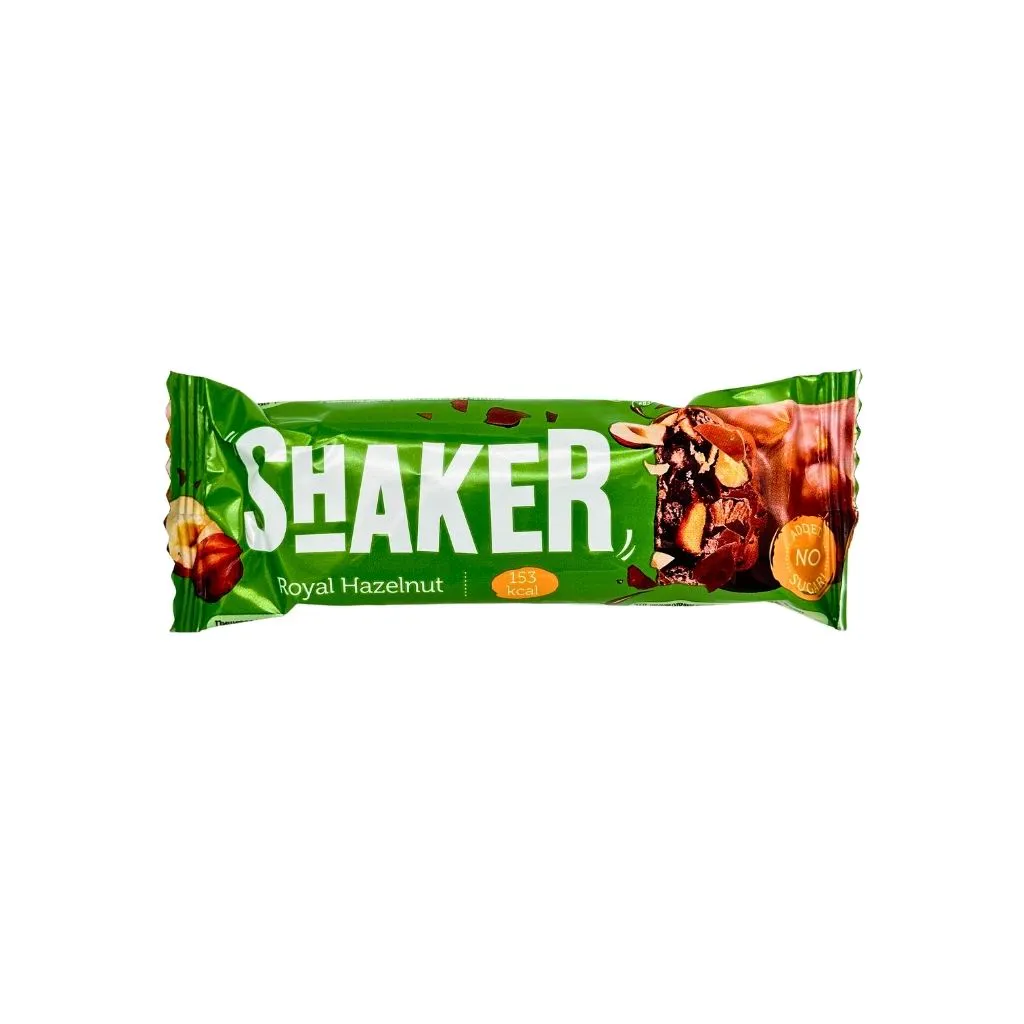 FitnesShock Батончик глаз. SHAKER Фундук 35гр 12шт thumbnail 1