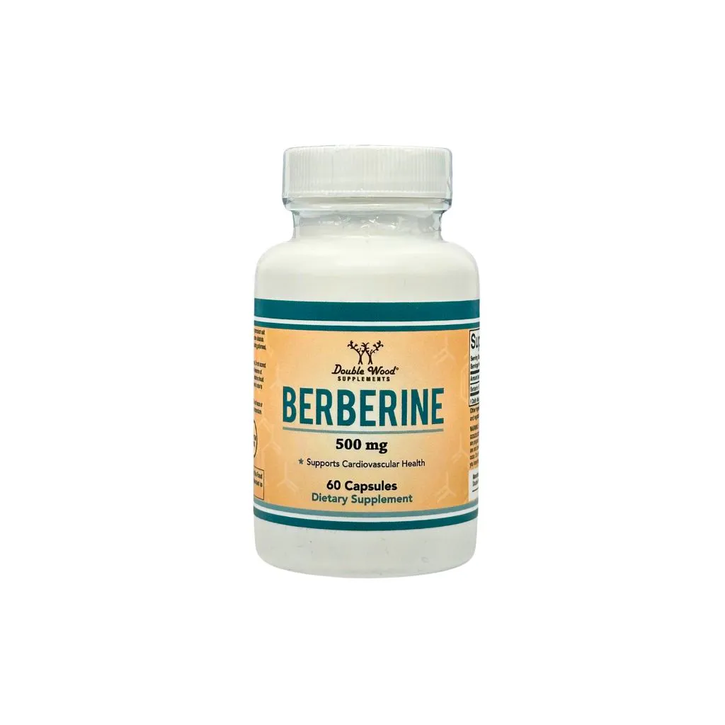 Double Wood Berberine 500mg 60 cap thumbnail 1