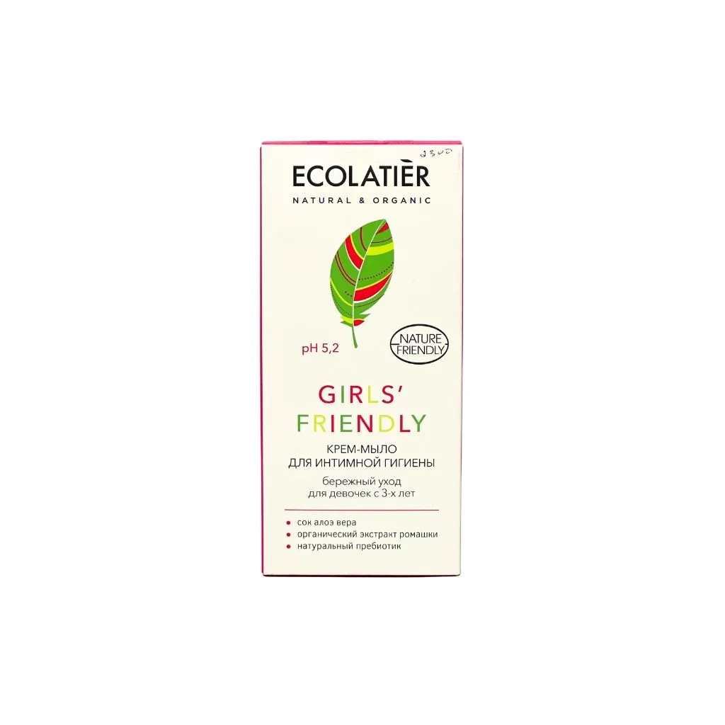 ECOLATIER Гель для интимной гигиены Girls Friendli Бережный уход для девочек с 3-х лет 250мл 8шт thumbnail 1