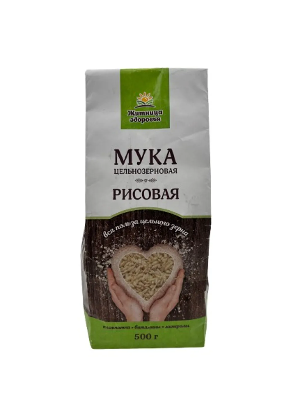 Житница Рисовая мука Цельнозерновая 500гр 1/12 thumbnail 1