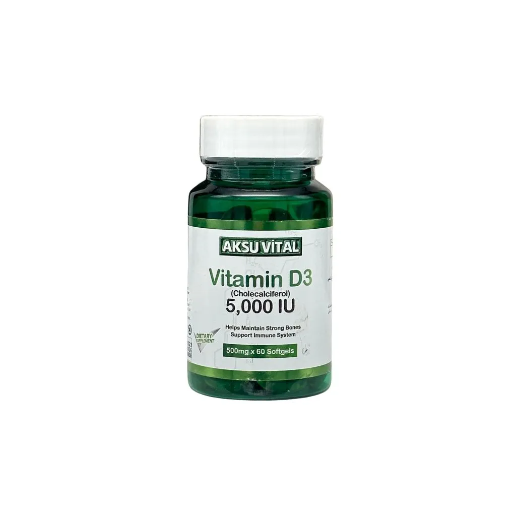 Aksu Vital Vitamin D3 5000 thumbnail 1