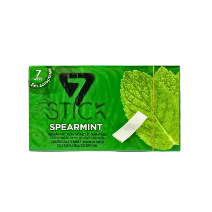Жевательная резинка 7 STICK SPEARMINT 14,5гр 24шт