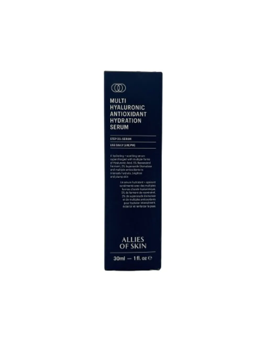 ALLIES OF SKIN Multi Hyaluronic Antioxidant Hydration Serum увлажняющая сыворотка 30мл thumbnail 1