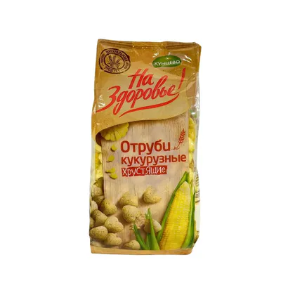 20% На здоровье Отруби кукурузные 175гр