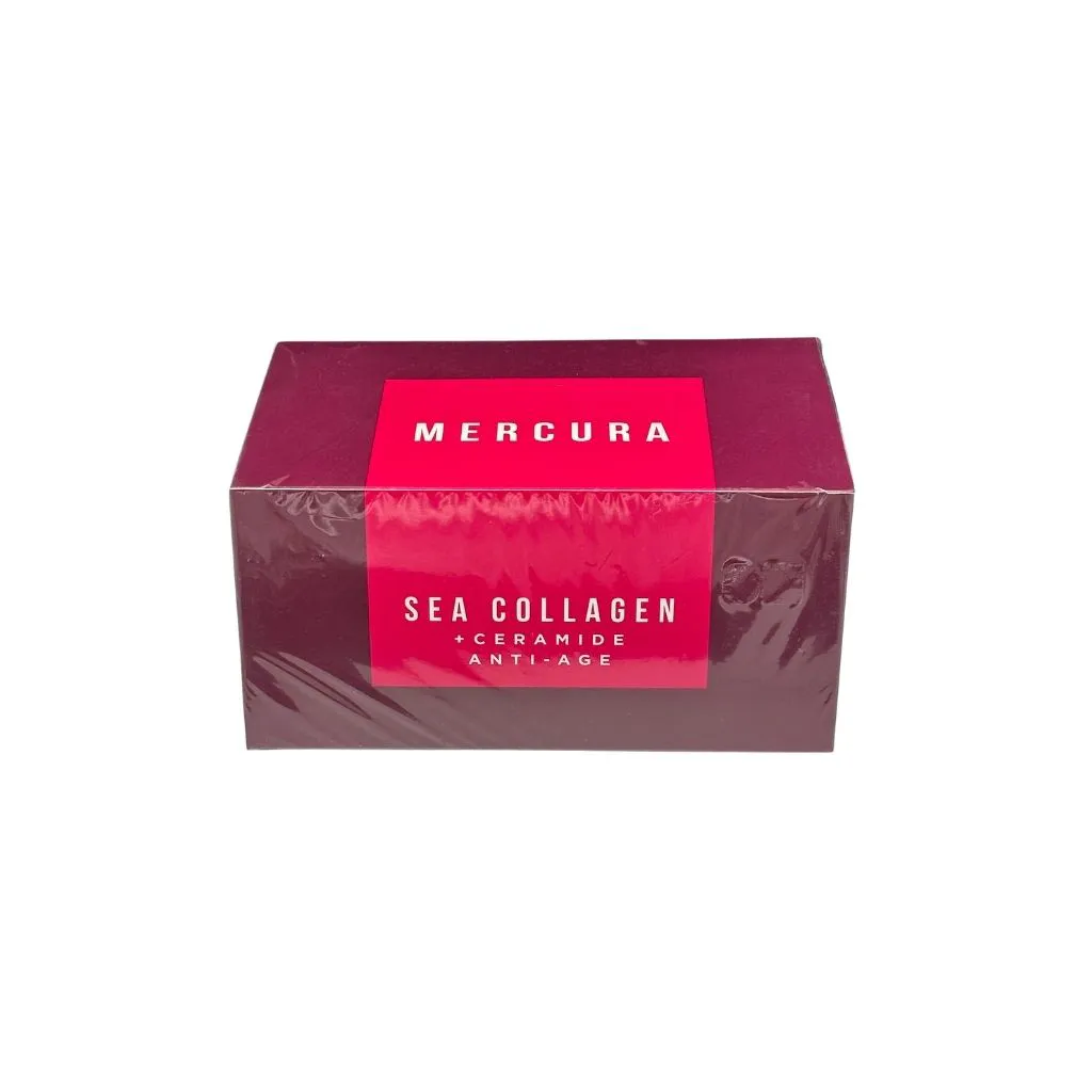 20% Mercura Морской коллаген Sea collagen Antiage 30саше пакетиков по 5гр thumbnail 1