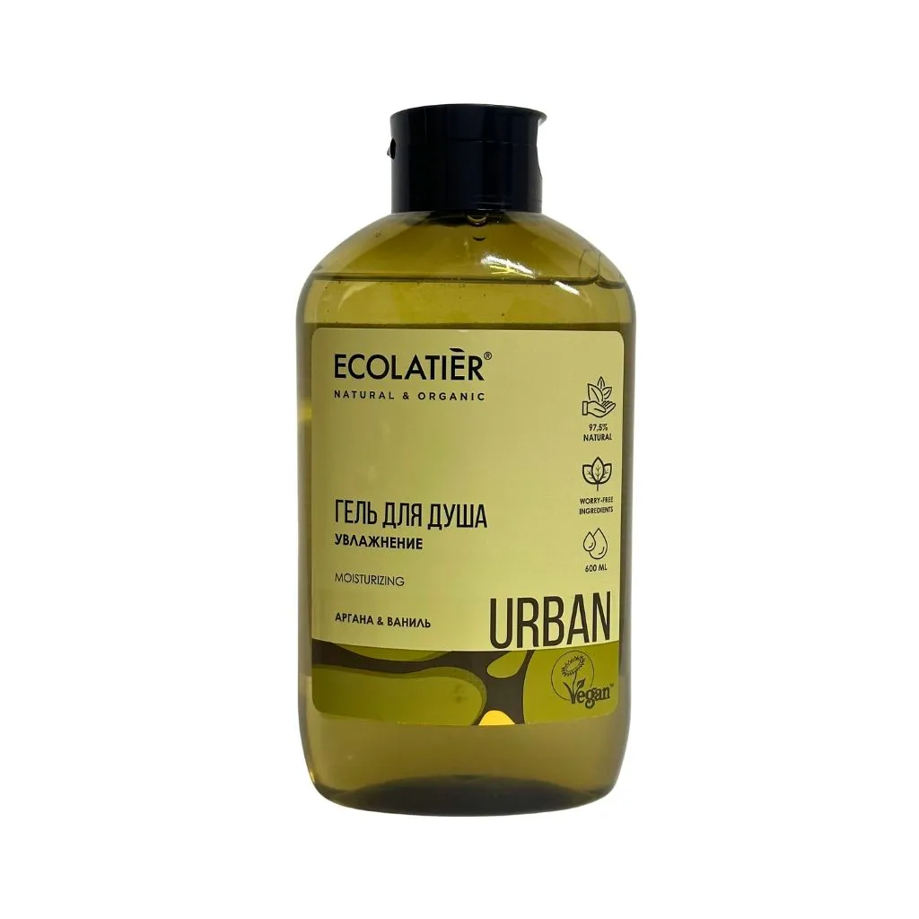 ECOLATIER URBAN Гель для душа Увлажнение Аргана и Ваниль 600мл 8шт thumbnail 1