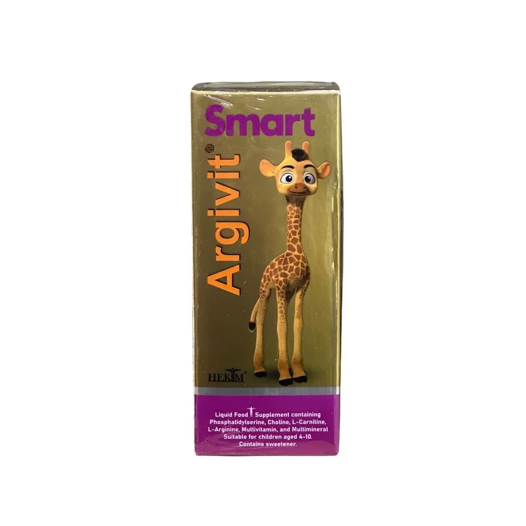 Argivit Smart Мультивитамины жираф 150мл thumbnail 1