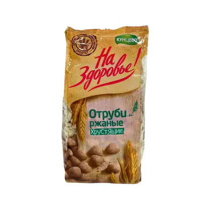20% На здоровье Отруби ржаные 175гр