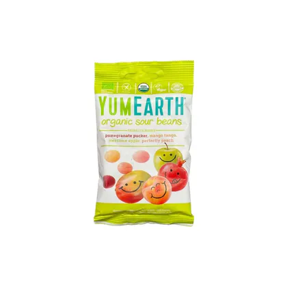 YUMEARTH Органические жевательные конфеты с кислинкой 50гр 12шт