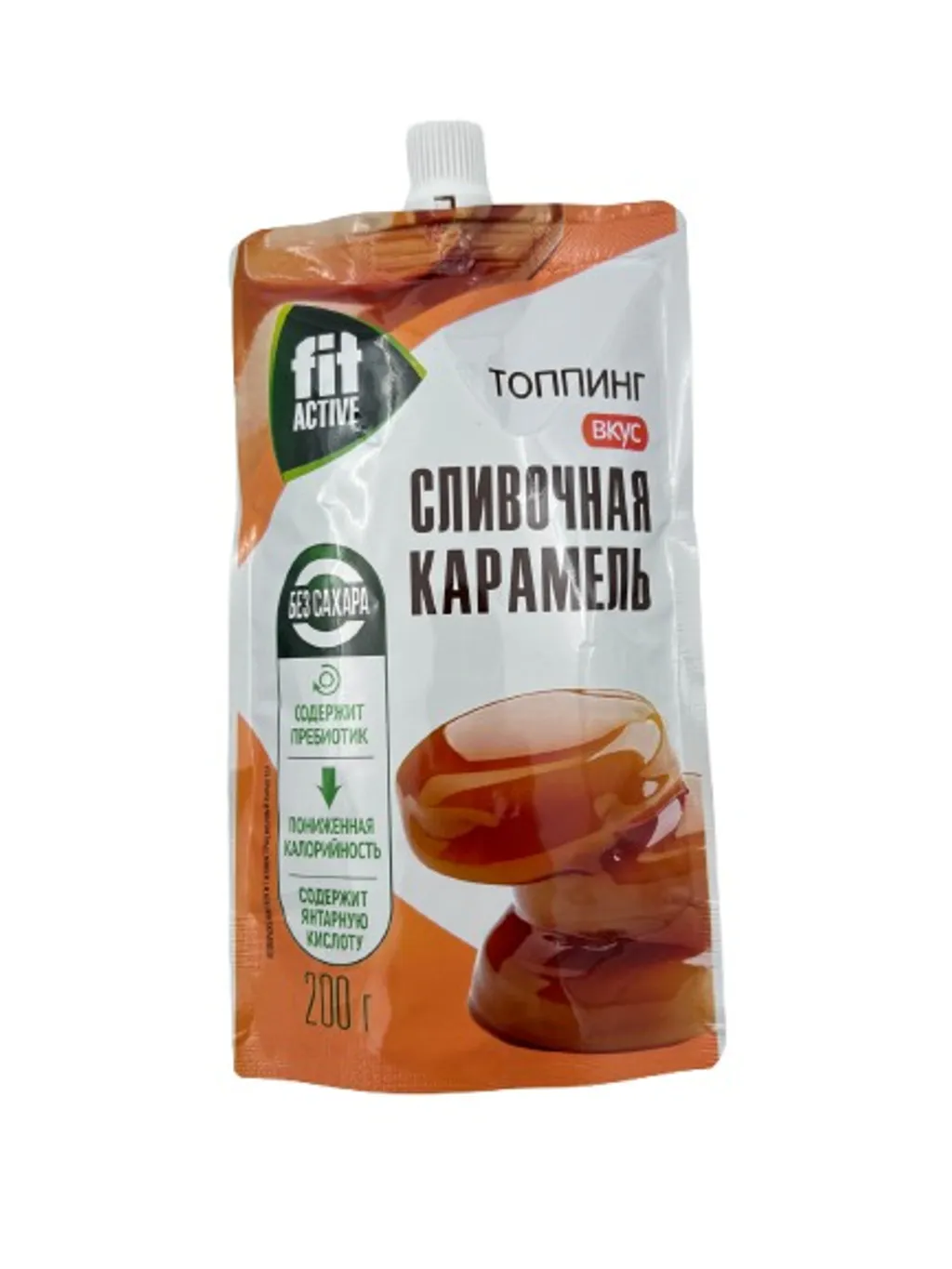 Фит Топпинг Сливочная Карамель дой-пак 200гр 10шт thumbnail 1