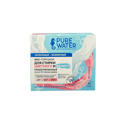 Pure Water Стиральный порошок 1кг