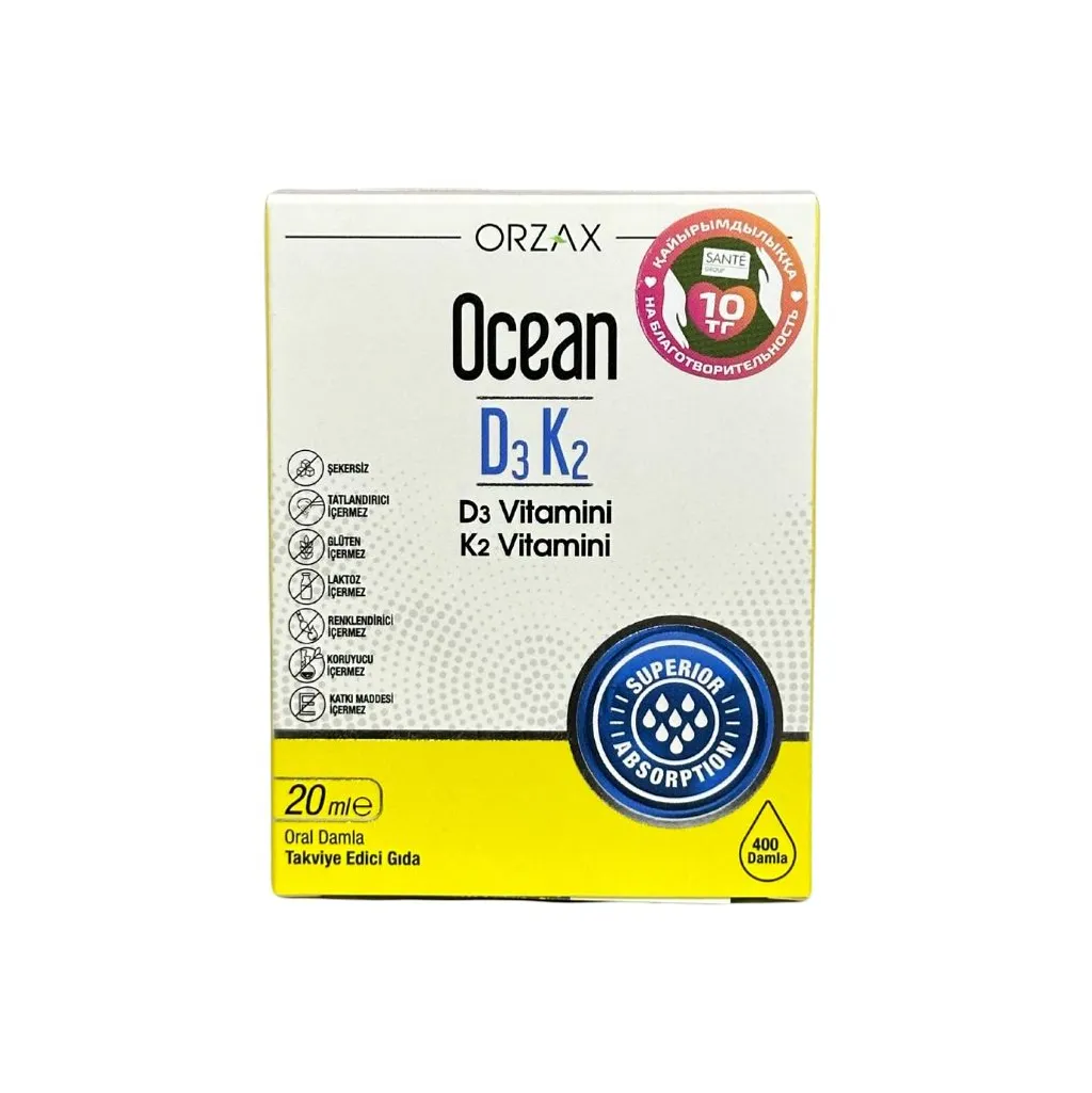 1 Orzax Ocean D3K2 drop 20ml thumbnail 1