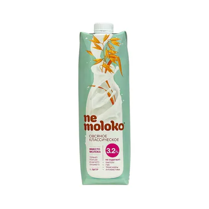 Nemoloko Напиток Овсяный классический 1литр