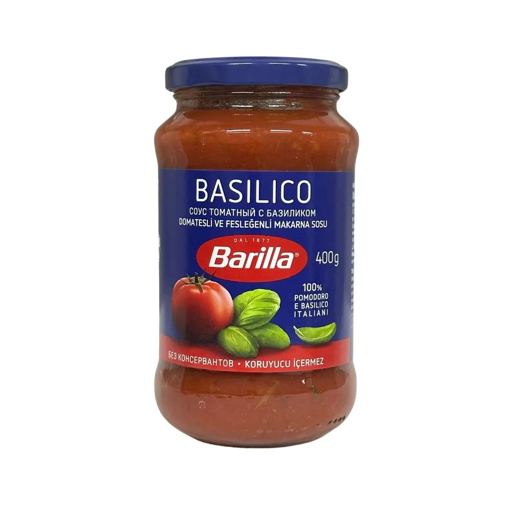 20% Barilla Соус томатный с базиликом 400гр 6шт thumbnail 1