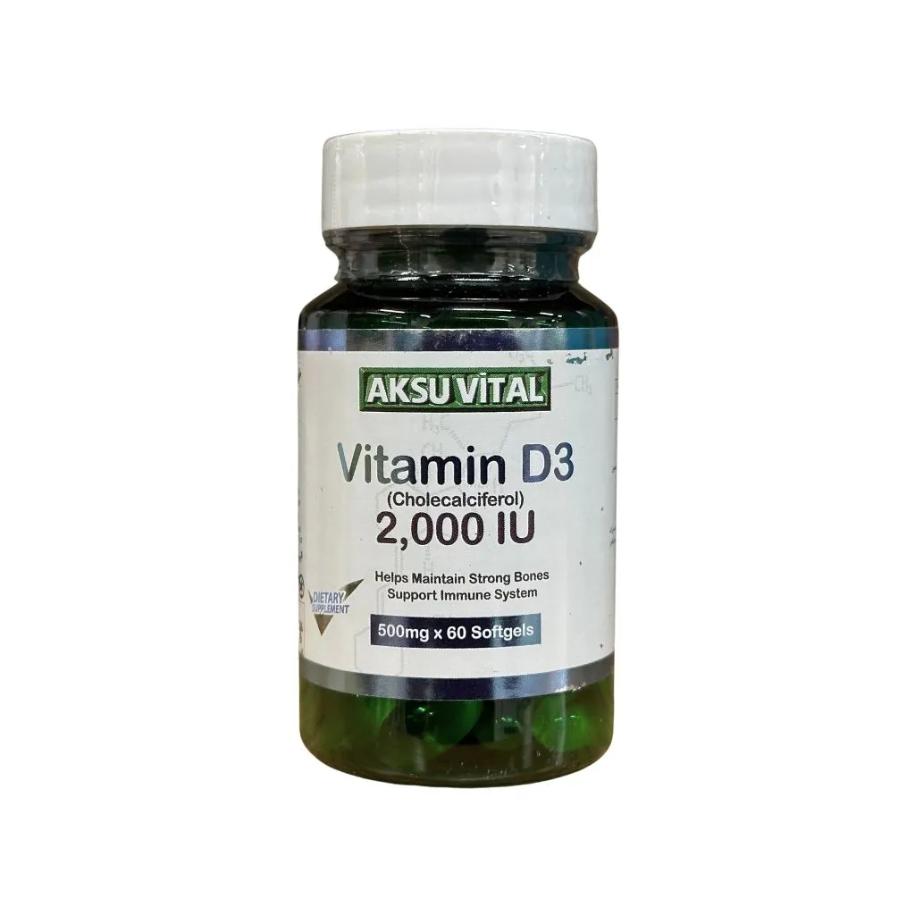 Aksu Vital Vitamin D3 2000 thumbnail 1