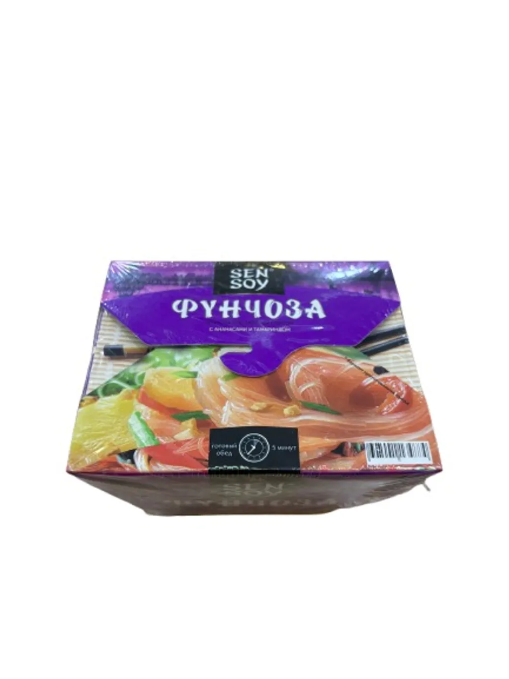 Sen Soy Вермишель фунчоза под тайским соусом 125гр 12шт thumbnail 1