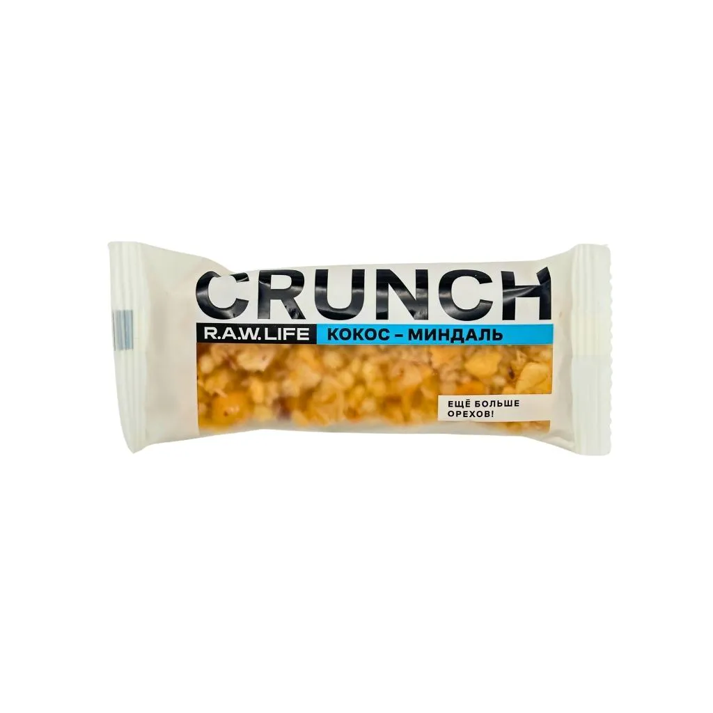 Рау лайф Ореховый батончик CRUNCH Choco Кокос-миндаль thumbnail 1