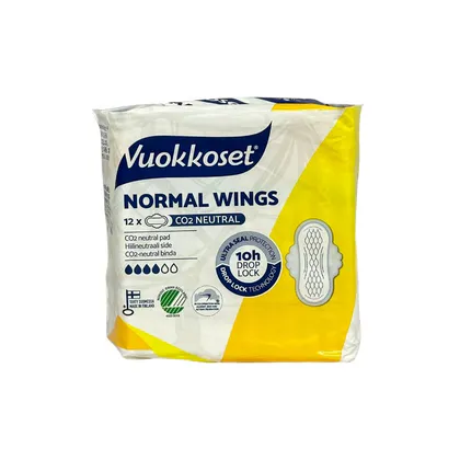 20% Vuokkoset 12 Normal wings Прокладки с крылышками 12шт