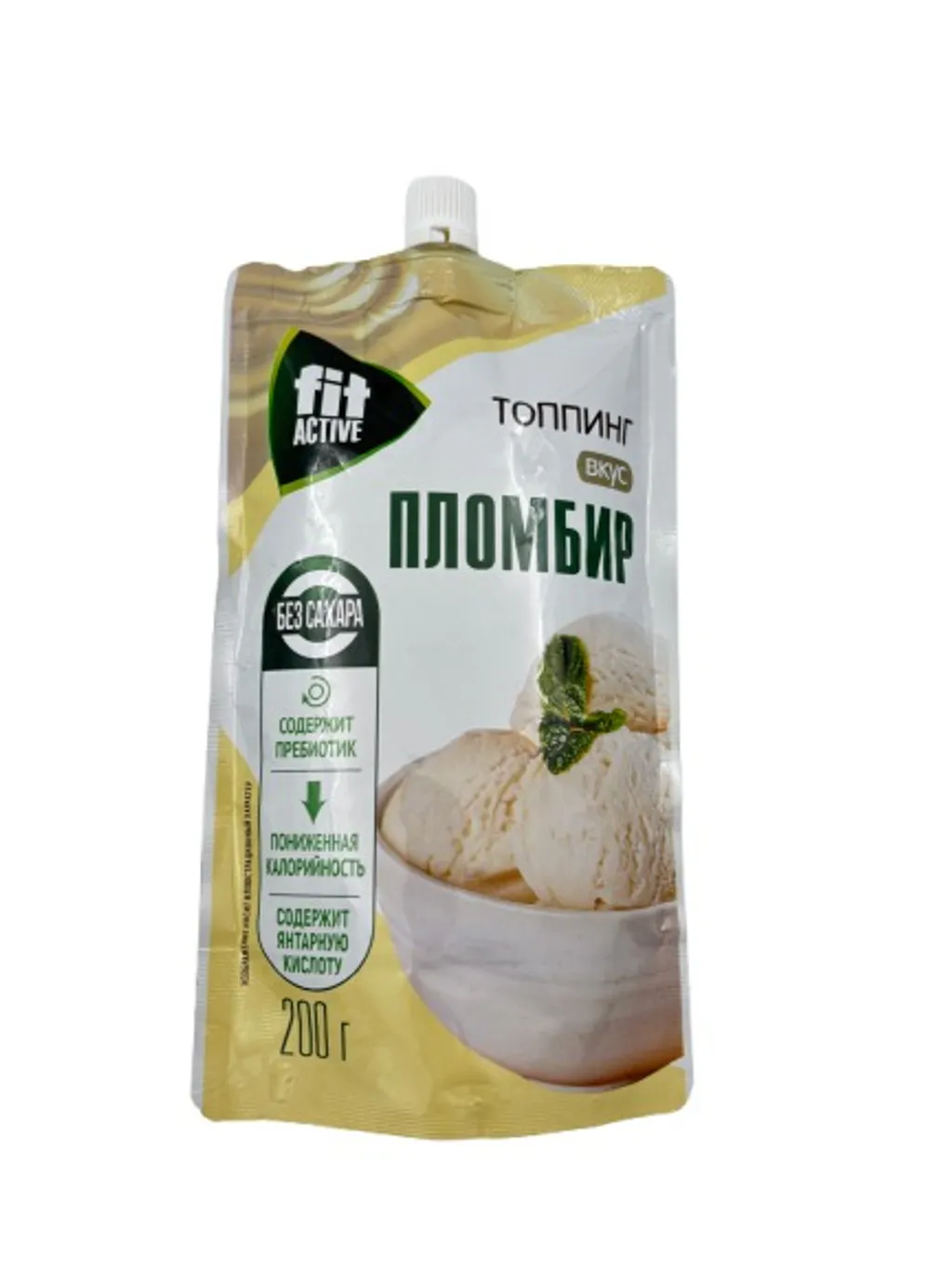 Фит Топпинг Пломбир дой-пак 200гр 10шт thumbnail 1