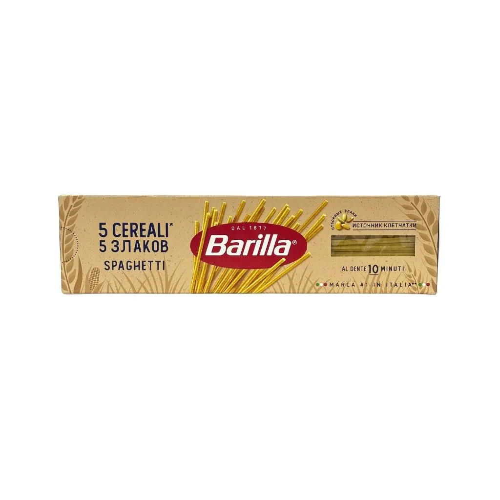 20% Barilla Паста 5 злаков Spaghetti (Спагетти) 450гр thumbnail 1