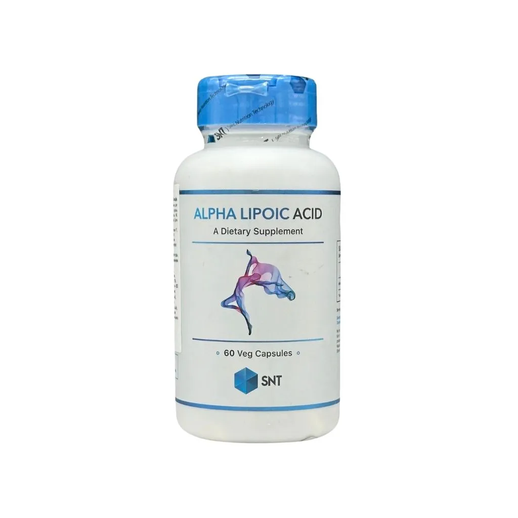 SNT Alpha Lipoic Acid 600mg. 60veg,caps thumbnail 1
