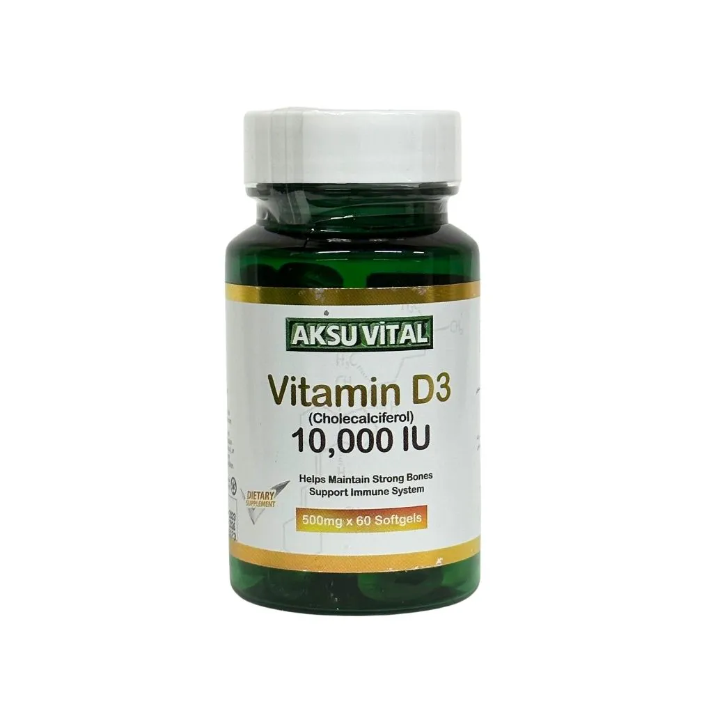 Aksu Vital Vitamin D3 10000 023071штрих 12шт thumbnail 1