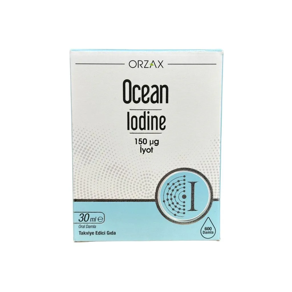 1 Orzax Ocean iodine 150mcg-Органический йод 30мл thumbnail 1