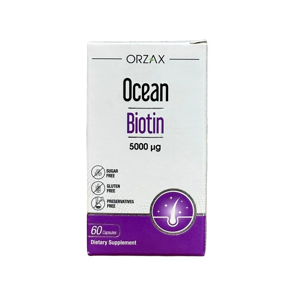 1 Orzax Ocean biotin 60таб 200гр thumbnail 1
