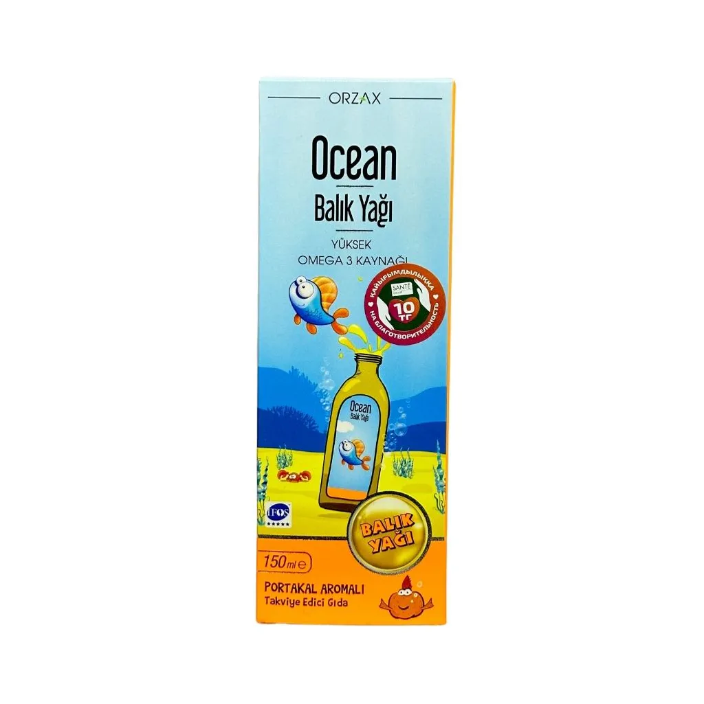 1 Orzax Ocean Balik Yagi Омега-3 150мл thumbnail 1