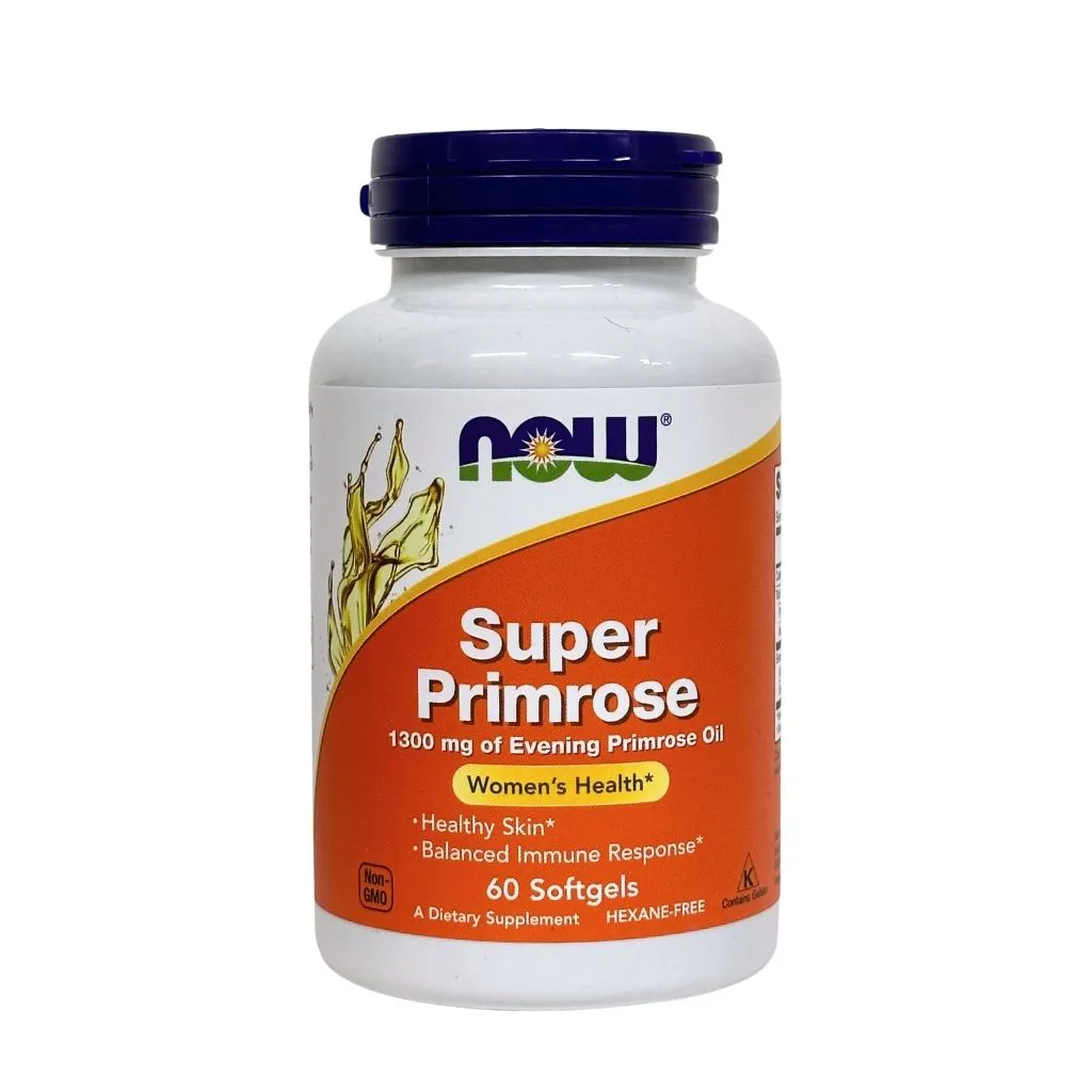 Now Super Primrose 1300mcg 60softgels thumbnail 1