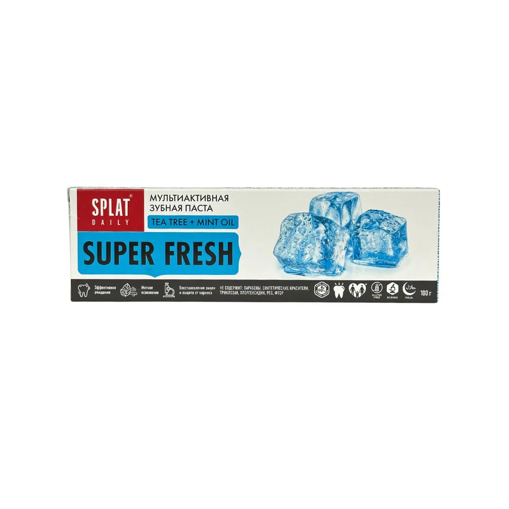 Splat Daily Super Fresh Зубная паста 100гр thumbnail 1