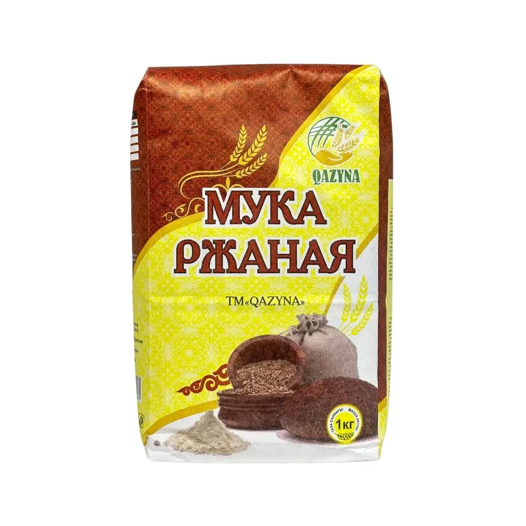 17% Казына Мука Ржаная цельнозерновая 1кг thumbnail 1