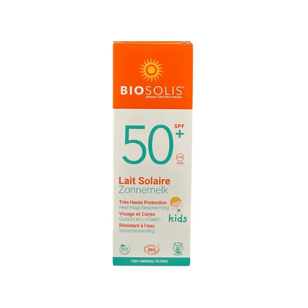 Biosolis Детское солнцезащитное молочко для лица и тела SPF50+ 100мл thumbnail 1
