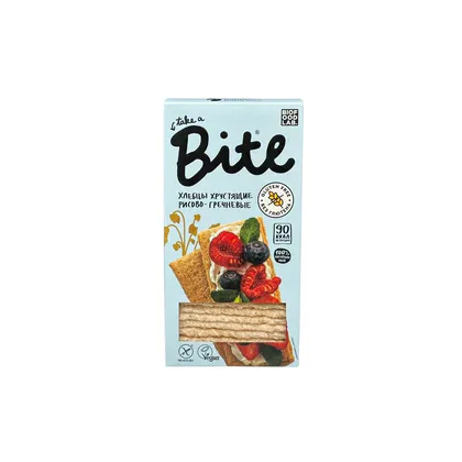 Bite Хлебцы хрустящие рисово-гречневые 150гр 8шт