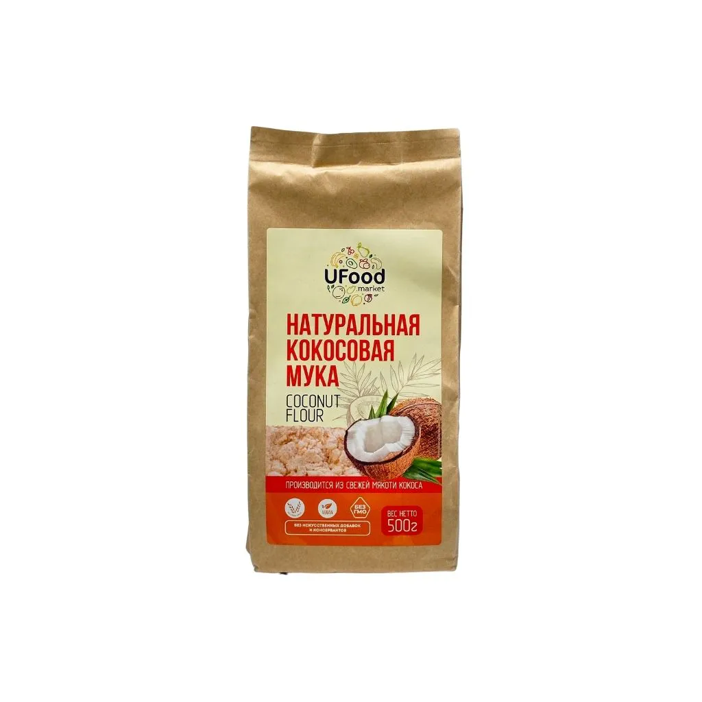 Ufood Кокосовая мука AFI 500гр thumbnail 1