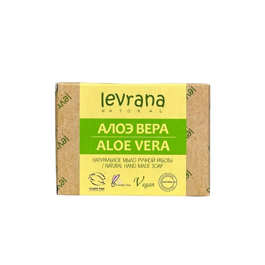 Мыло твердое ручной работы Алоэ вера 100 гр thumbnail 1