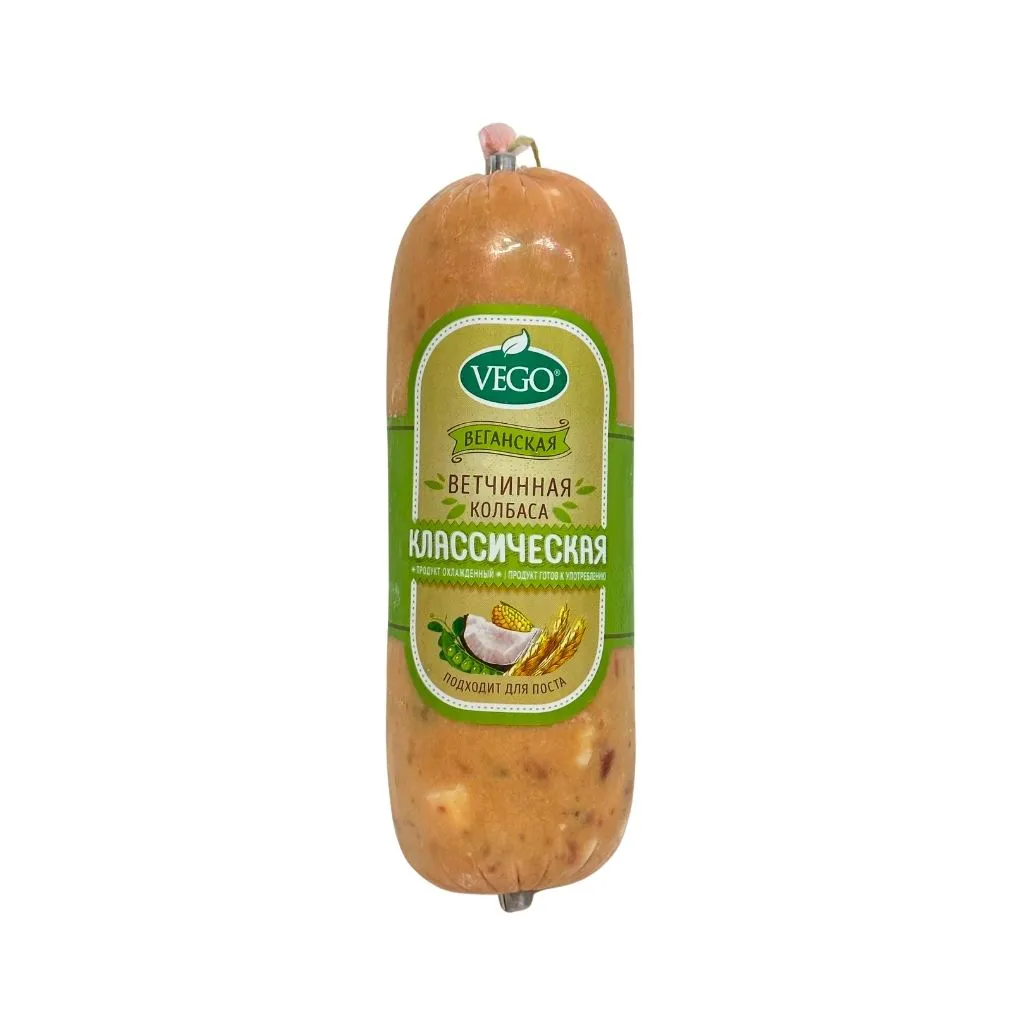 Продукт растительный Колбаса Ветчинная Классическая 400 гр thumbnail 1