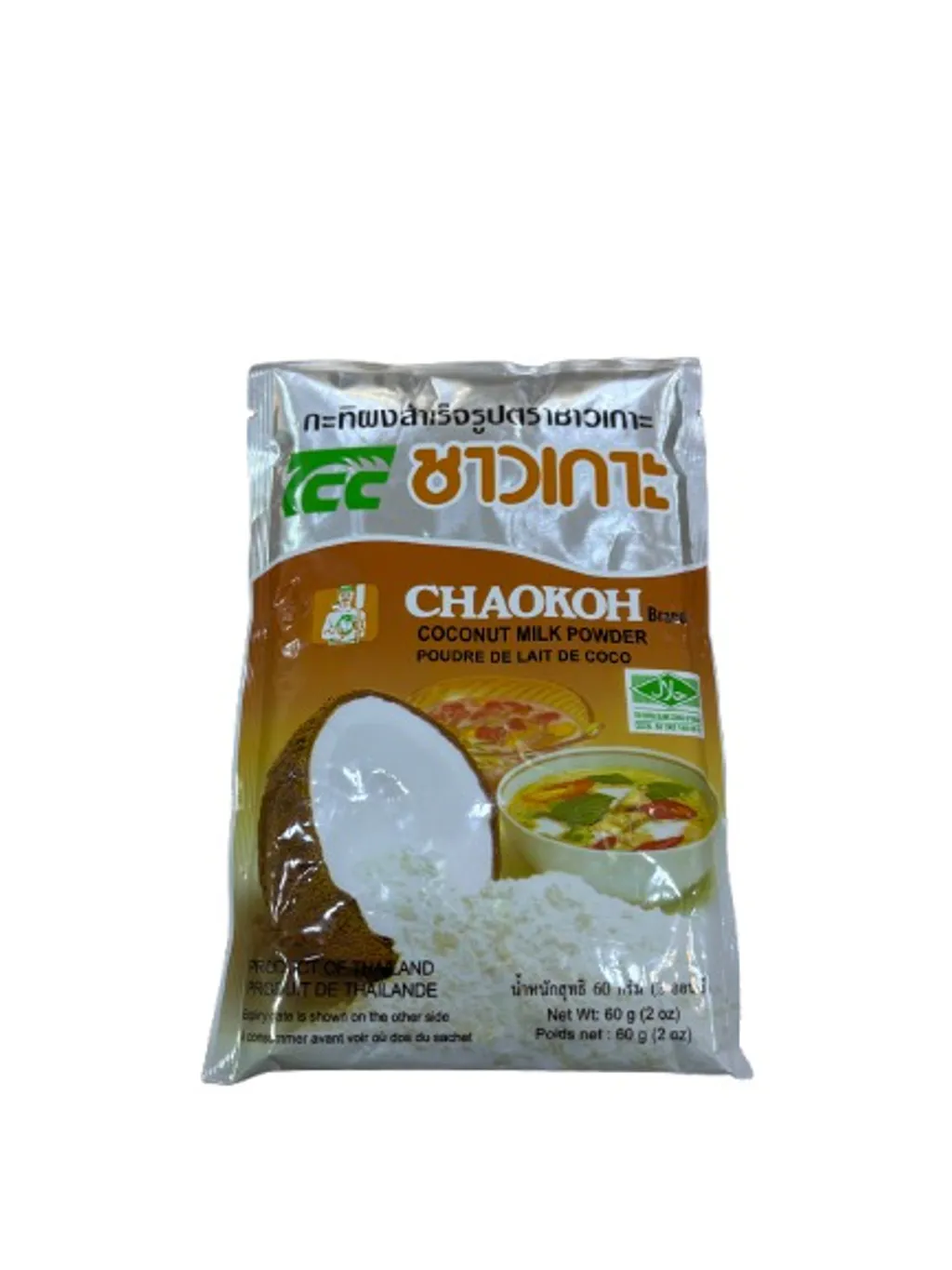 CHAOKOH Сухое кокосовое молоко 60гр thumbnail 1